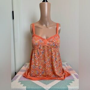 Vintage! AEO floral swing tank